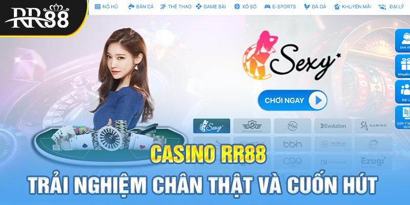 Sơ lược về không gian cá cược casino RR88