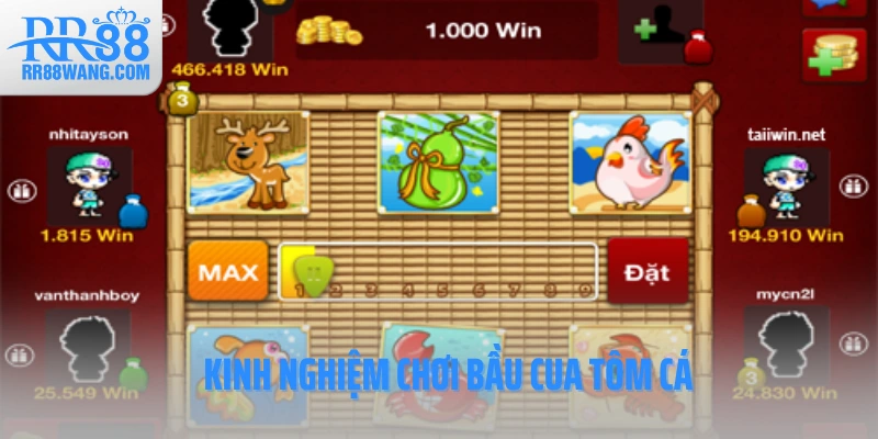 Kinh nghiệm chơi bầu cua tôm cá Kinh nghiệm chơi bầu cua tôm cá